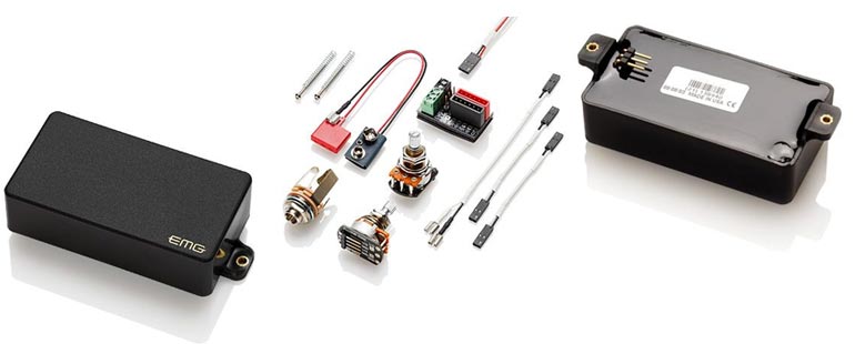 Captadores de Circuito Ativo EMG 