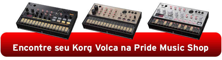 Blog | Korg Volca: Síntese, baixo e bateria programada sem limites