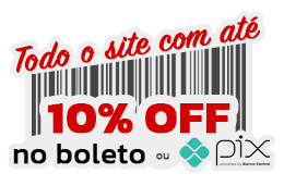 15% OFF no boleto em todo o site