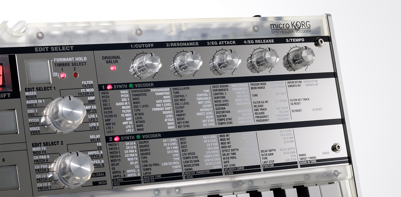 Sintetizador microkorg crystal