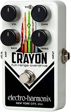 PEDAL ELECTRO-HARMONIX CRAYON 69 FULL-RANGE OVERDRIVE - CRAYON 69