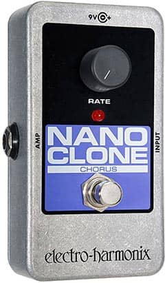 PEDAL ELECTRO-HARMONIX NANO CLONE ANALOG CHORUS - NCLONE