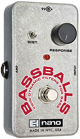 PEDAL ELECTRO-HARMONIX BASSBALLS ENVELOPE FILTER - NBASSBALLS