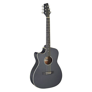 VIOLÃO AUDITORIUM STAGG SA35 ACE-BK LH - BLACK