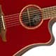 VIOLÃO FENDER REDONDO CLASSIC W/ DELUXE GIG BAG 097-0913-215 HOTROD RED METALLIC