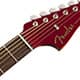 VIOLÃO FENDER NEWPORTER CLASSIC W/ DELUXE GIG BAG 097-0943-215 HOTROD RED METALLIC