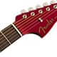 VIOLÃO FENDER MALIBU CLASSIC W/ DELUXE GIG BAG 097-0922-215 HOTROD RED METALLIC