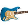 GUITARRA FENDER SQUIER 40TH ANNIVERSARY STRATOCASTER GOLD ED. LR - 037-9410-502 - LAKE PLACID BLUE