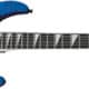GUITARRA JACKSON DINKY ARCH TOP JS32Q - 291-0113-586 - QUILTED MAPLE TRANSPARENT BLUE
