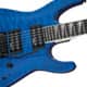 GUITARRA JACKSON DINKY ARCH TOP JS32Q - 291-0113-586 - QUILTED MAPLE TRANSPARENT BLUE