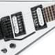 GUITARRA JACKSON KING V JS32 - 291-0224-577 - WHITE W/ BLACK BEVELS