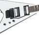 GUITARRA JACKSON KING V JS32 - 291-0224-577 - WHITE W/ BLACK BEVELS