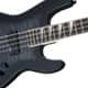 CONTRABAIXO JACKSON CONCERT BASS JS3Q - 291-9026-585 - QUILTED MAPLE TRANSPARENT BLACK BURST