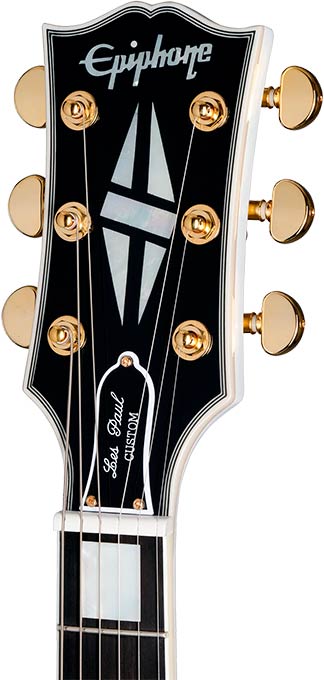 GUITARRA EPIPHONE IGC LES PAUL CUSTOM - ALPINE WHITE | Pride Music