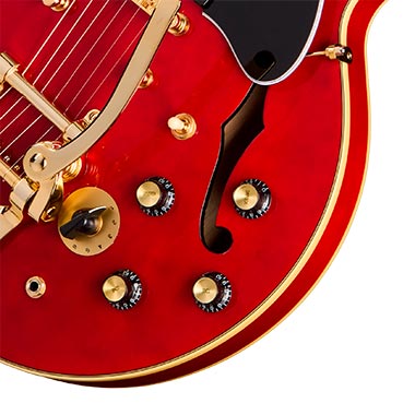 GUITARRA EPIPHONE BACK TO THE FUTURE ES-345 - CHERRY RED | Pride