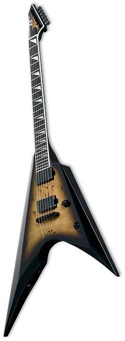 GUITARRA ESP E-II ARROW NT EIIARROWNTBMNBLKB - NEBULA BLACK BURST