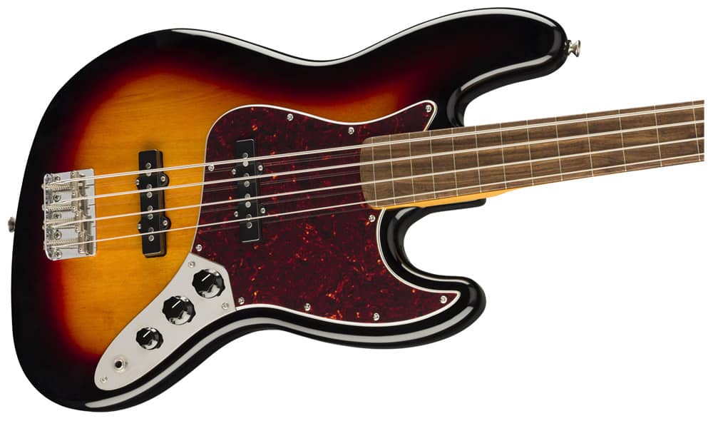 CONTRABAIXO FENDER® SQUIER® CLASSIC VIBE 60S JAZZ BASS® FRETLESS