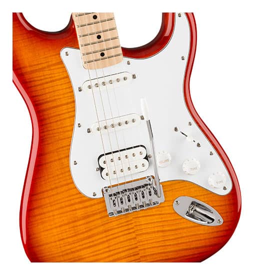 Guitarra Squier Stratocaster Series Affinity HSS Sienna