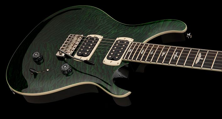 GUITARRA PRS SE CUSTOM 24 QUILT - 115978:TK CU4QQEIN1 - TEAL BLACK