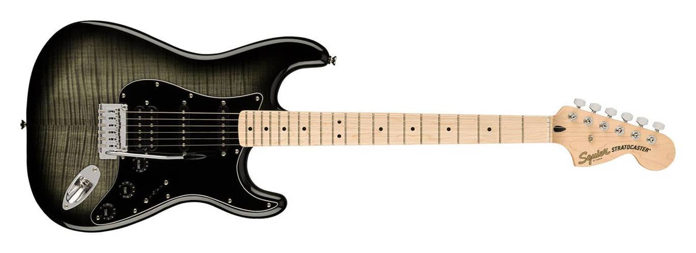 Guitarra elétrica Squier Affinity Series Stratocaster, com 2