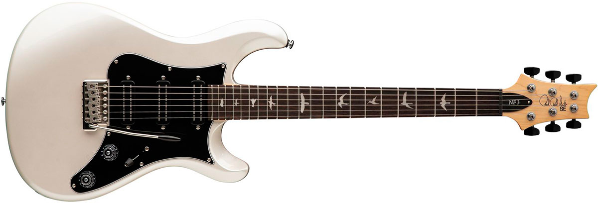 ギター PRS SE NF3 GUITARRA PRS SE NF3 ROSEWOOD - 115999:WP N32PXRXN1 - WHITE PEARL