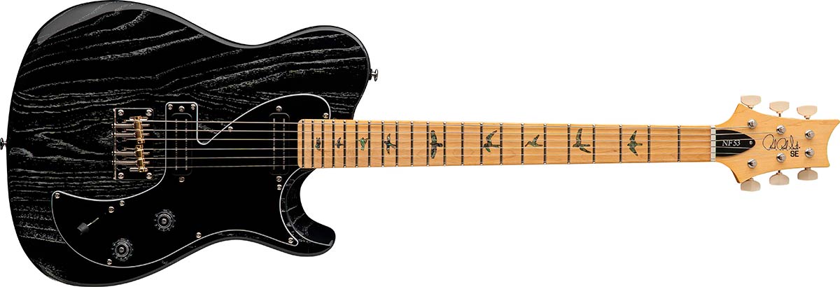 ギター PRS SE NF 53 GUITARRA PRS SE NF53 - 116262:BW NF2SXMXN1 - BLACK DOGHAIR | Pride