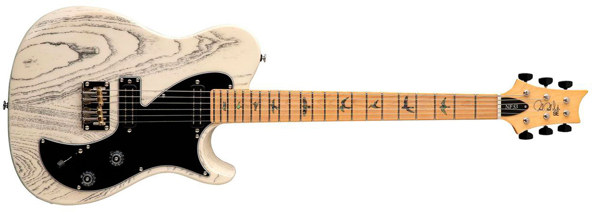 ギター PRS SE NF 53 GUITARRA PRS SE NF53 - 116262:BX NF2SXMXN1 - WHITE DOGHAIR | Pride