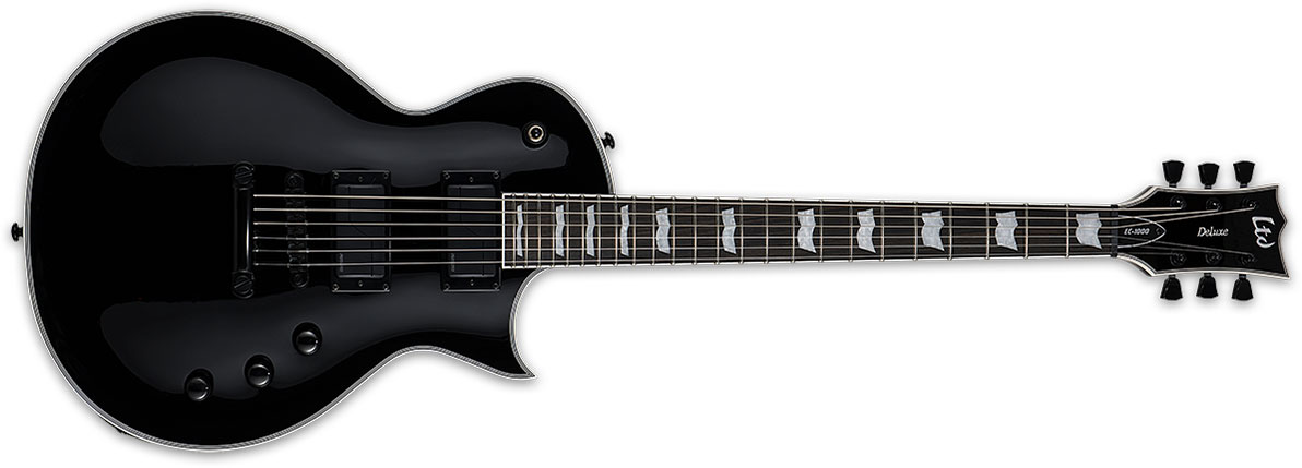 GUITARRA ESP LTD EC-1000 LEC1000SBLKF - BLACK | Pride Music Shop
