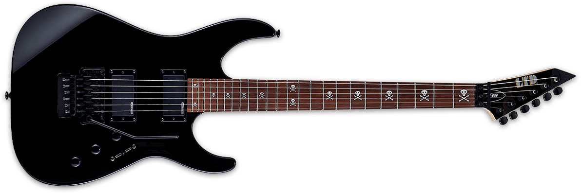 ギター ESP LKH202BLKLH LTD Kirk Hammett R003-01 GUITARRA ESP LTD KIRK HAMMETT-KH202 LKH202 - BLACK | Pride Music
