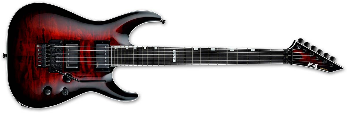 ESP E-Ⅱ HORIZON FR-Ⅱホライズン GUITARRA ESP E-II HORIZON FR-II EIIHORFRIISTBCSB - SEE THRU BLACK