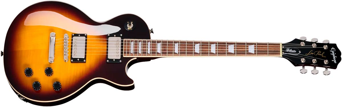 ギター Epiphone LESPAUL 2010 TRIBUTE GUITARRA EPIPHONE LES PAUL TRIBUTE PLUS - VINTAGE SUNBURST | Pride
